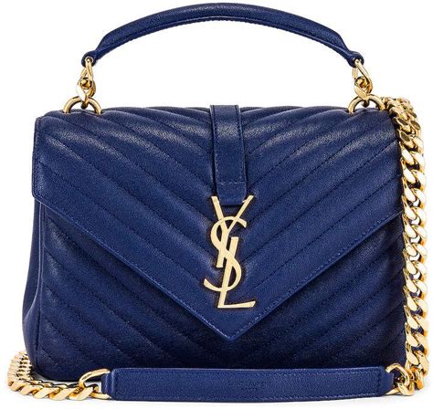 navy blue ysl handbag|designer navy crossbody bag.